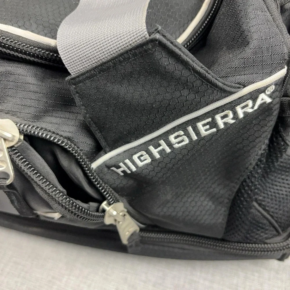 High Sierra Black Duffle Bag 23